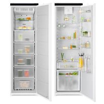 Jääkaappi ja pakastin Electrolux ERA7DD18S-EUA7NE18S, 310/212 l