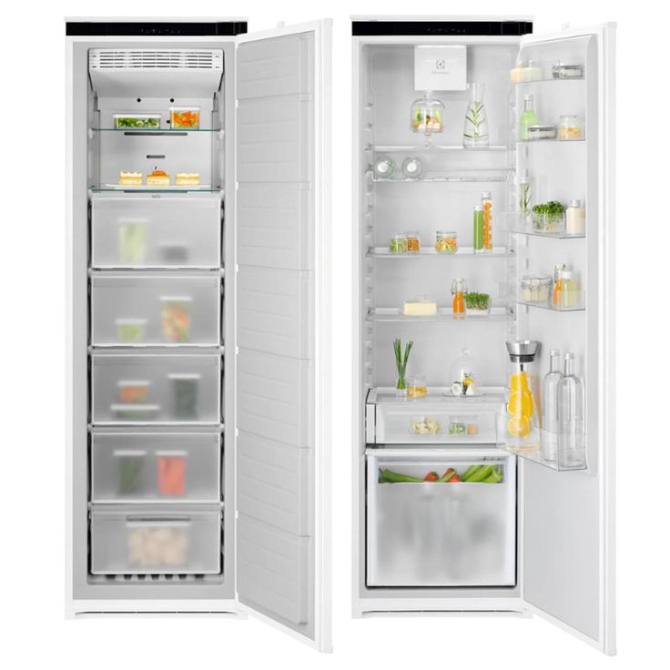 Kaappipakastin Electrolux ERA7DD18S-EUA7NE18S, 109.2cm, 310/212 l