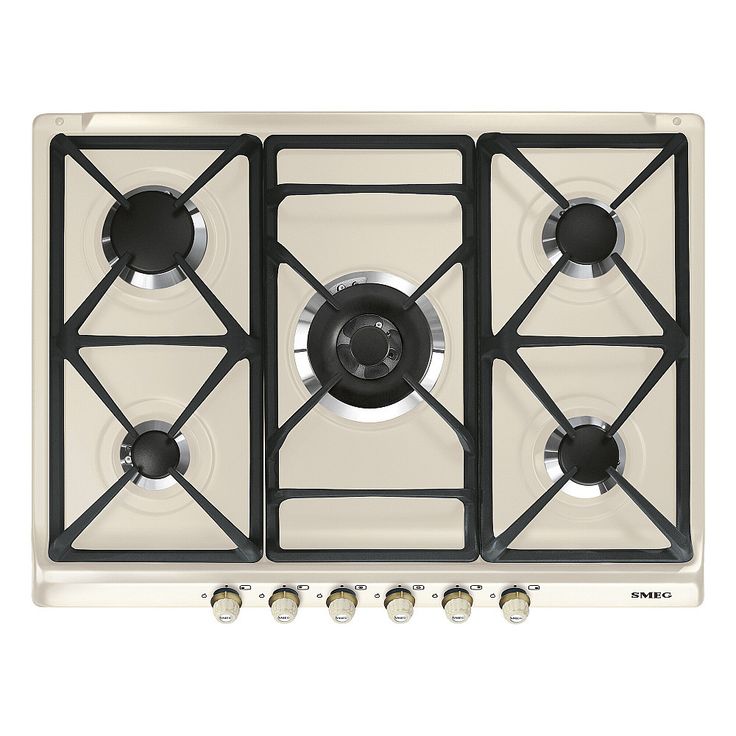 Kaasuliesi Smeg SR775PO, 68.5cm, kerma