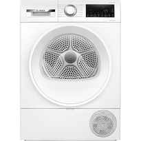 Kuivausrumpu Bosch Serie 4 WQA24390SN, 8kg, lämpöpumppu, valkoinen