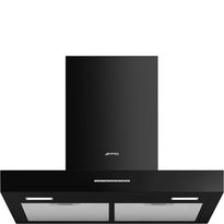 Liesituuletin Smeg KBT600BL seinään kiinnitettävä, 60cm, musta