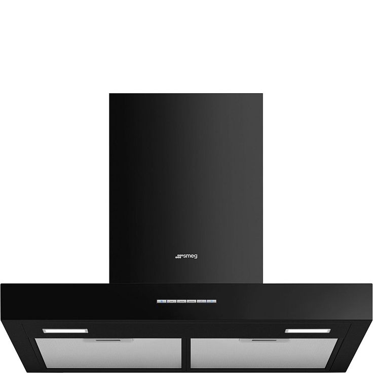 Liesituuletin Smeg KBT600BL seinään kiinnitettävä, 60cm, musta
