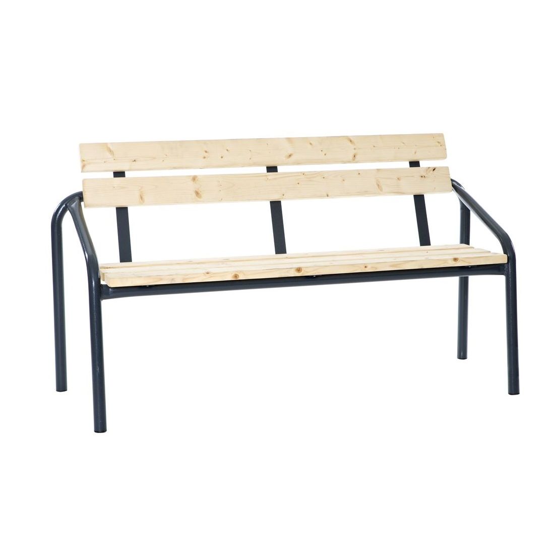 Pihapenkki Varax, 3-istuttava, puuvalmis