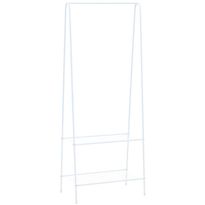 Vaateteline 59x35x150 cm valkoinen
