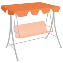 Vaihtokatos puutarhakeinuun oranssi 192x147 cm 270 g/m²