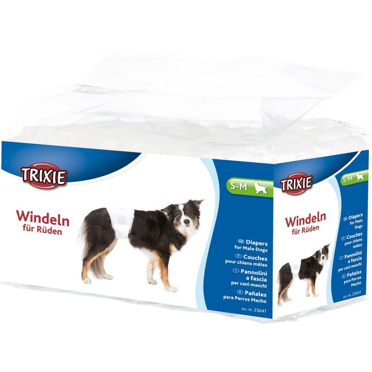 Vaippa poikakoirille Trixie L XL 60 80cm 12 kpl