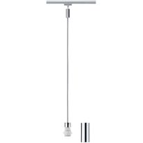 Valaisinjohtosarja kiskoon Paulmann URail 2Easy Basic, E27, 1500mm, mattakromi