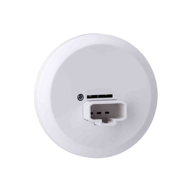 Valaisinpistorasia Gelia Connect 2 Home DCL 6A pinta asennus koukulla valkoinen