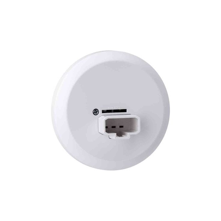 Valaisinpistorasia Gelia Connect 2 Home DCL 6A pinta asennus koukulla valkoinen