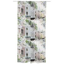 Sivuverho Vallila Kotikulmat, 140x250cm, sininen