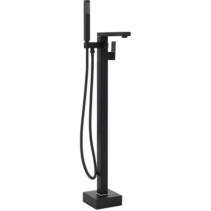 Vapaasti seisova kylpyammeen hana ruostumaton teräs 90 cm
