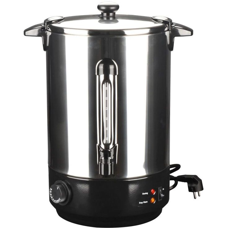 Veden-/glögilämmitin ruostumaton teräs 15 l 2500 w_1