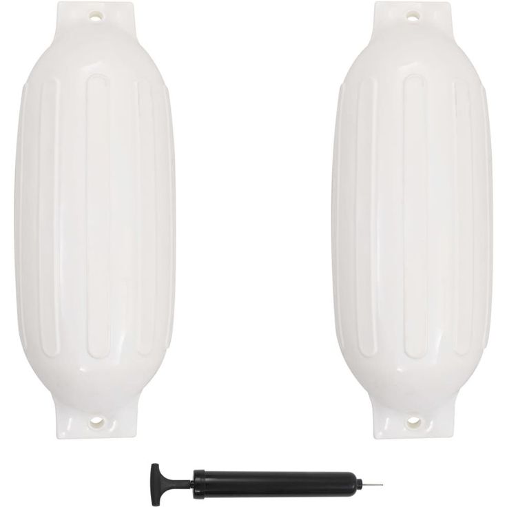 Veneen lepuuttaja 2 kpl valkoinen 69x21 5 cm PVC