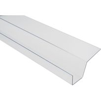 Valokatteen vesikouru Keraplast PC, 3100-5000x50+43mm 104°, kirkas  