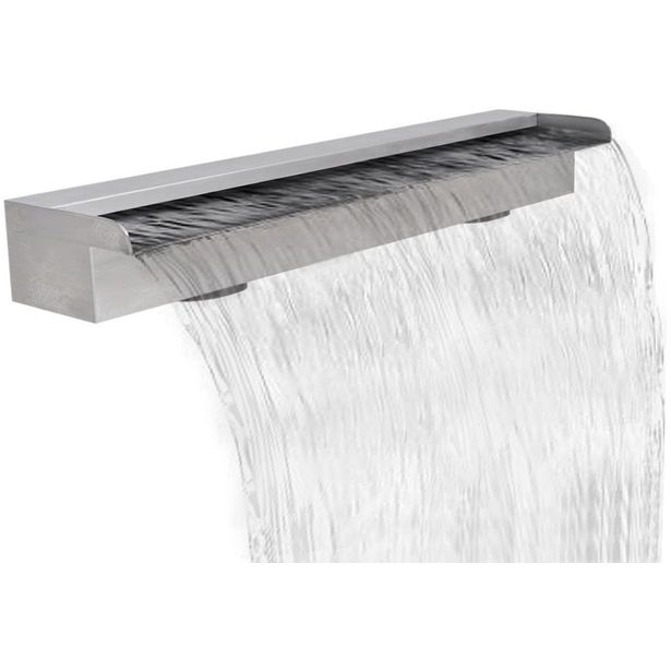 Vesiputous uima-altaan lähde ruostumaton teräs 90 cm_1
