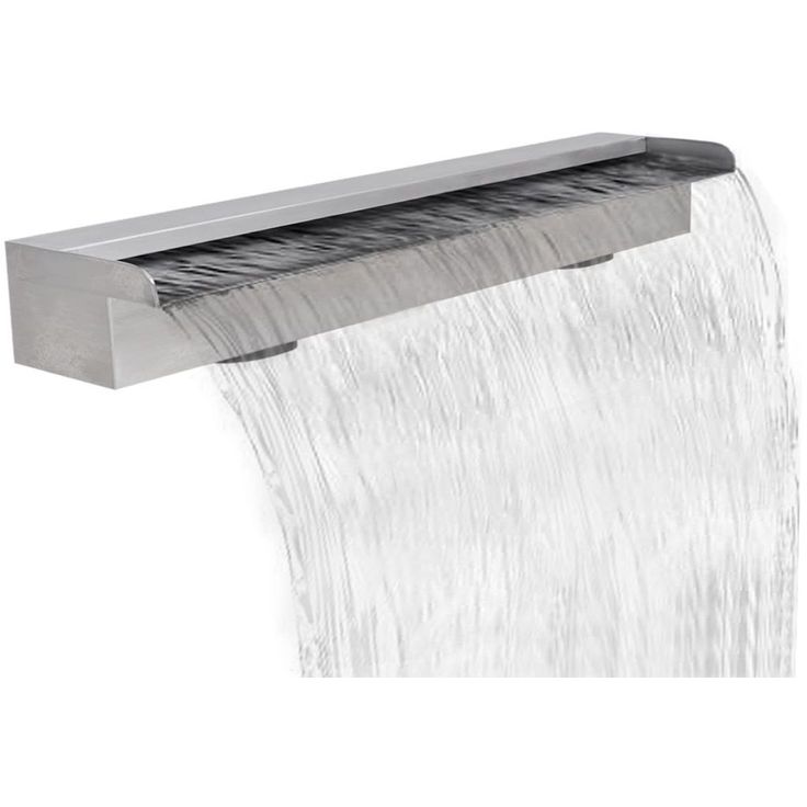 Vesiputous uima-altaan lähde ruostumaton teräs 90 cm_1