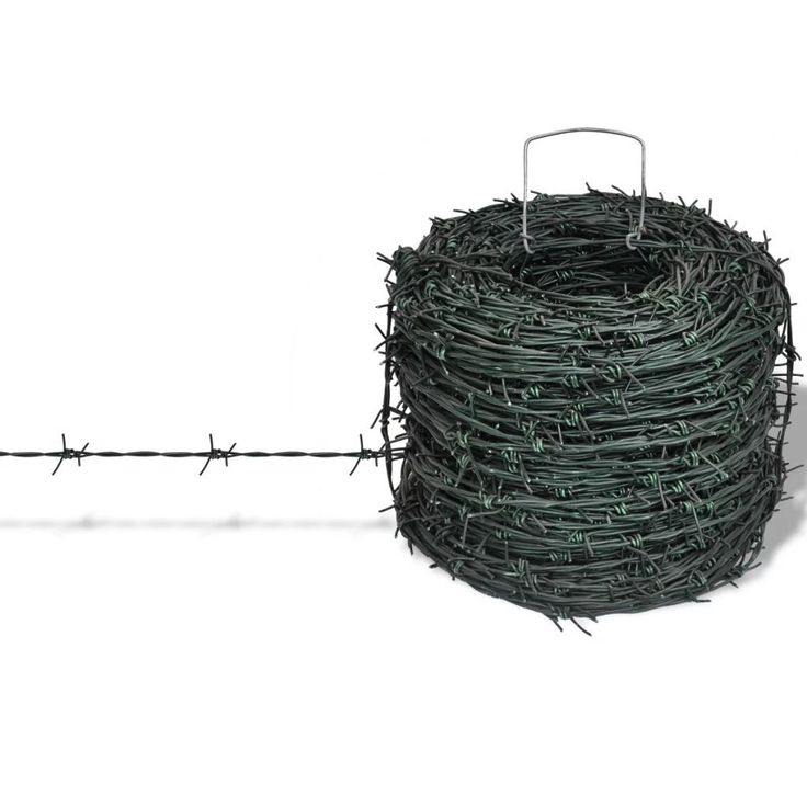 Vihreä Piikkilanka 100 m Rullassa