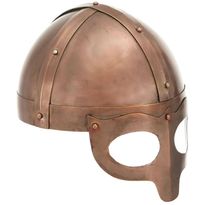 Viikinkikypärä antiikki kopio kupari teräs