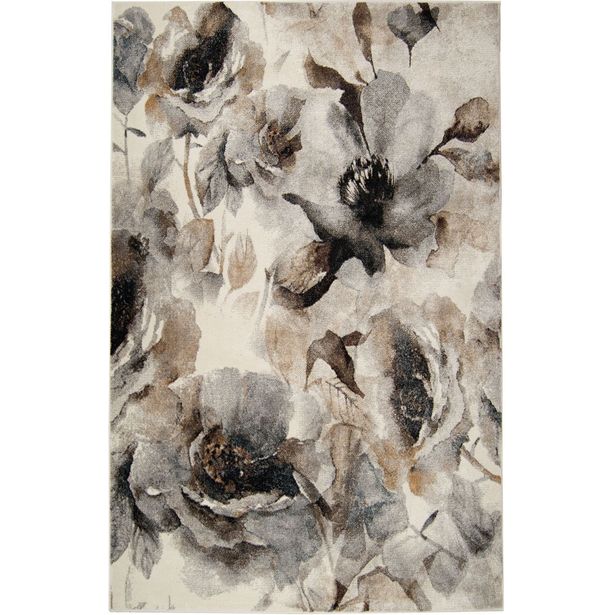 Matto ihankotona Vivian 200x280cm harmaa/beige