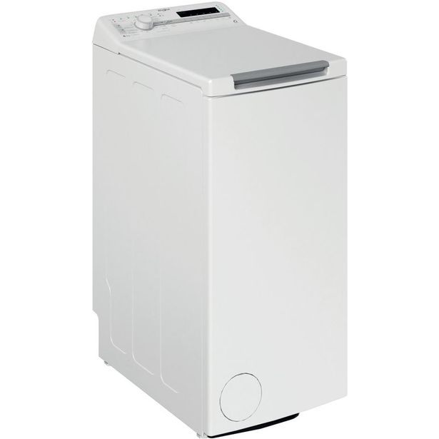 Päältä täytettävä pesukone Whirlpool TDLR 6240SS EU/N, 1151rpm, 6kg