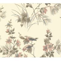 Tapetti 1838 Wallcoverings Rosemore, beige, 0,52x10,05m