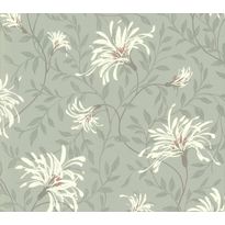 Tapetti 1838 Wallcoverings Fairhaven, siniharmaa, 0,52x10,05m