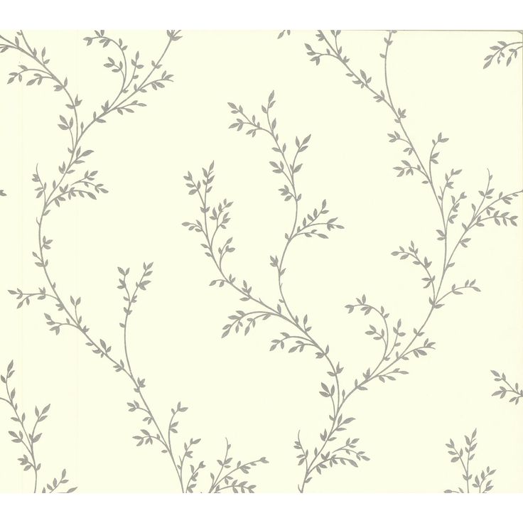 Tapetti 1838 Wallcoverings Milton, valkoinen/hopea, 0,52x10,05m
