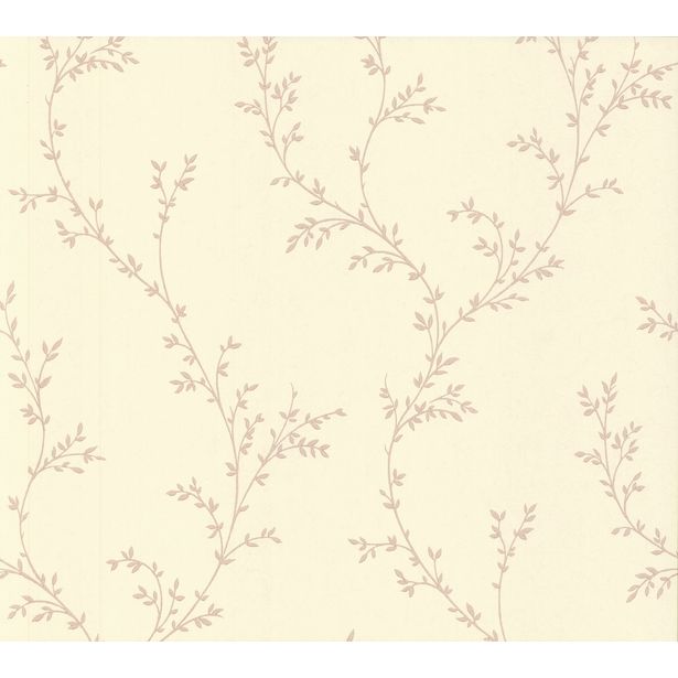 Tapetti 1838 Wallcoverings Milton, vaaleanpunainen, 0,52x10,05m