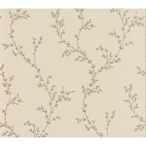 Tapetti 1838 Wallcoverings Milton, beige/kulta, 0,52x10,05m