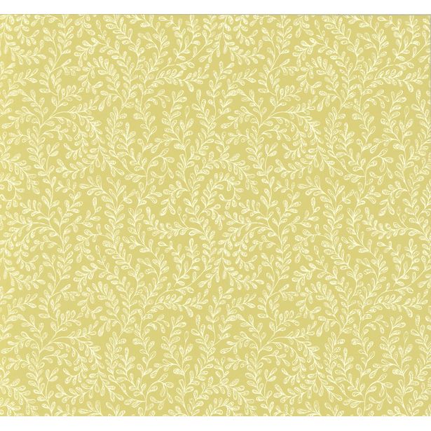 Tapetti 1838 Wallcoverings Audley, vihreä, 0,52x10,05m