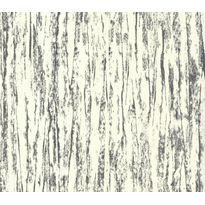 Tapetti 1838 Wallcoverings Helmsley, Foil  hopea/valkoinen, 0,52x10,05m