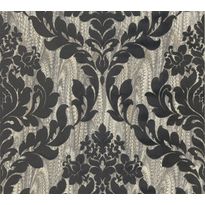 Tapetti 1838 Wallcoverings Faversham, harmaa, 0,52x10,05m