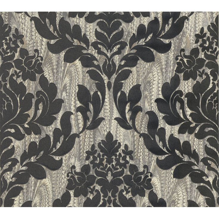 Tapetti 1838 Wallcoverings Faversham, harmaa, 0,52x10,05m
