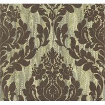 Tapetti 1838 Wallcoverings Faversham, vihreä/ruskea, 0,52x10,05m