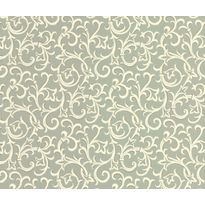 Tapetti 1838 Wallcoverings Brodsworth, sinivihreä, 0,52x10,05m