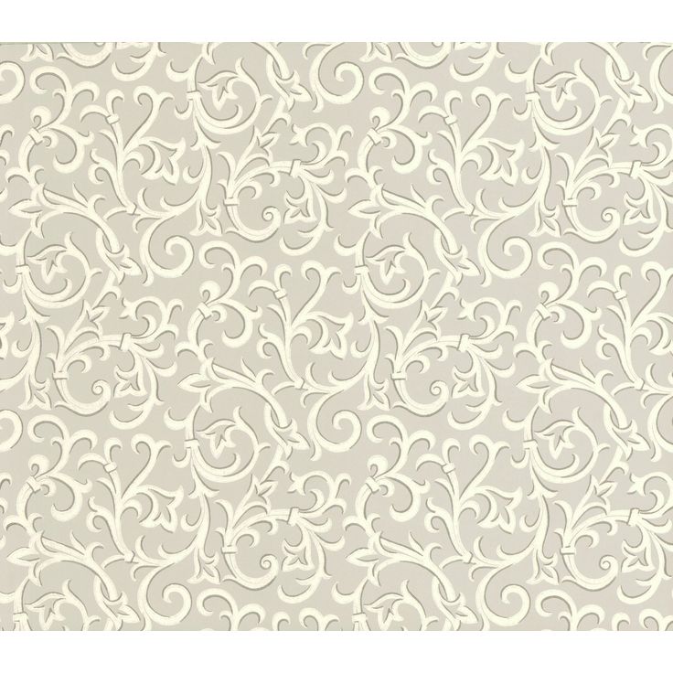 Tapetti 1838 Wallcoverings Brodsworth, harmaa, 0,52x10,05m