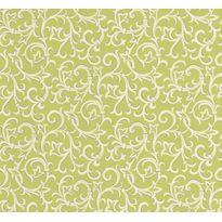 Tapetti 1838 Wallcoverings Brodsworth, vihreä, 0,52x10,05m