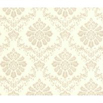 Tapetti 1838 Wallcoverings Broughton, valkoinen/beige, 0,52x10,05m