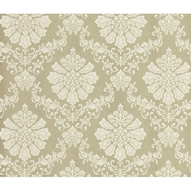 Tapetti 1838 Wallcoverings Broughton, kulta, 0,52x10,05m