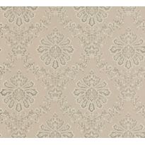 Tapetti 1838 Wallcoverings Broughton, beige/kulta, 0,52x10,05m