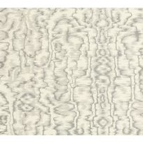 Tapetti 1838 Wallcoverings Avington, harmaa/hopea, 0,52x10,05m
