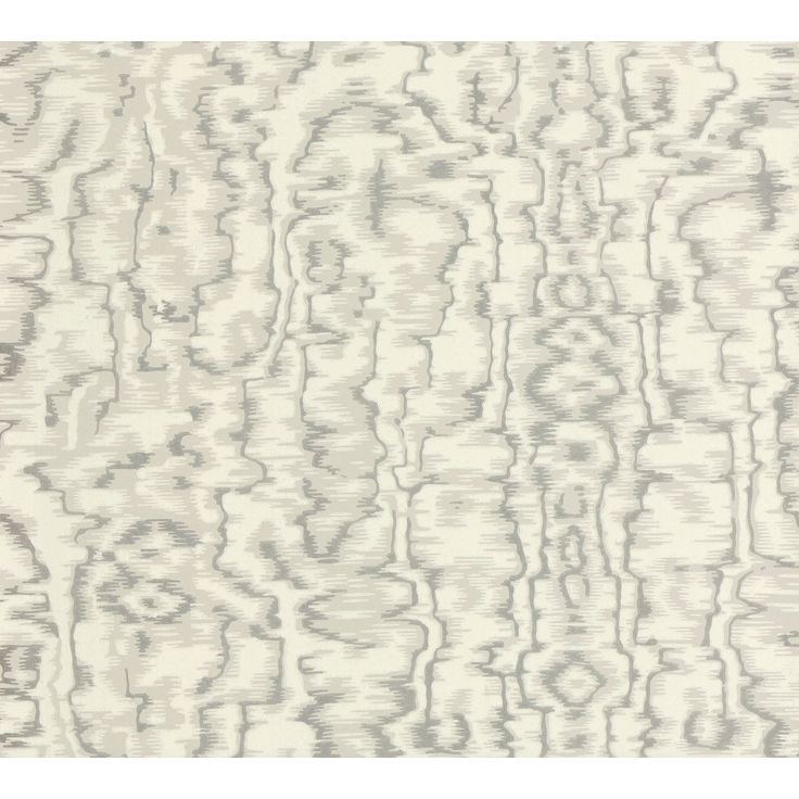 Tapetti 1838 Wallcoverings Avington, harmaa/hopea, 0,52x10,05m