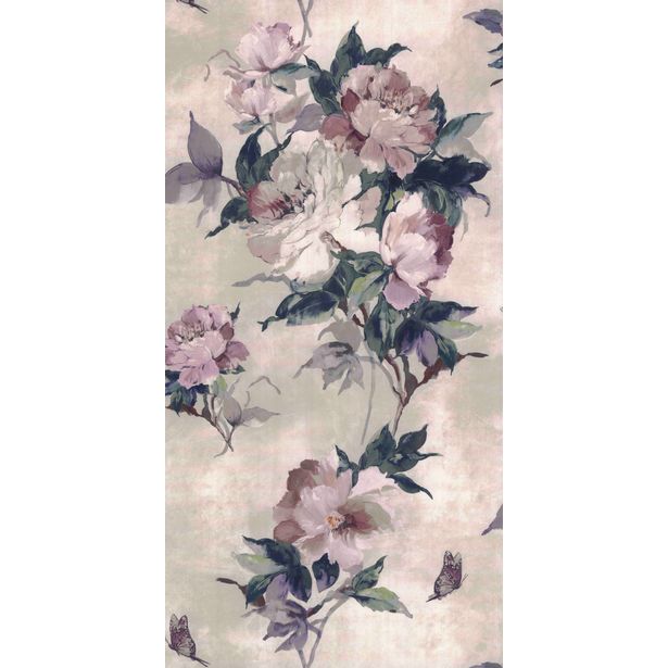 Tapetti 1838 Wallcoverings Madama Butterfly, beige, 0,52x10,05m