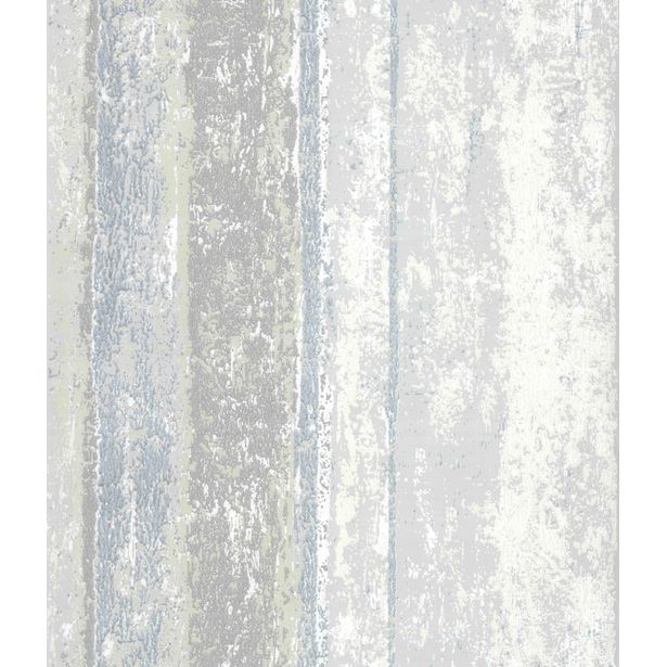Tapetti 1838 Wallcoverings Linea, hopea, 0,52x10,05m