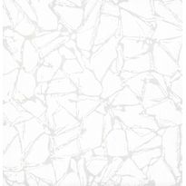 Tapetti 1838 Wallcoverings Glaze, valkoinen, 0,52x10,05m