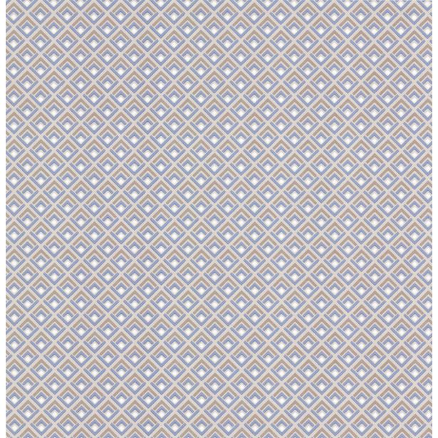 Tapetti 1838 Wallcoverings Gio, sininen, 0,52x10,05m