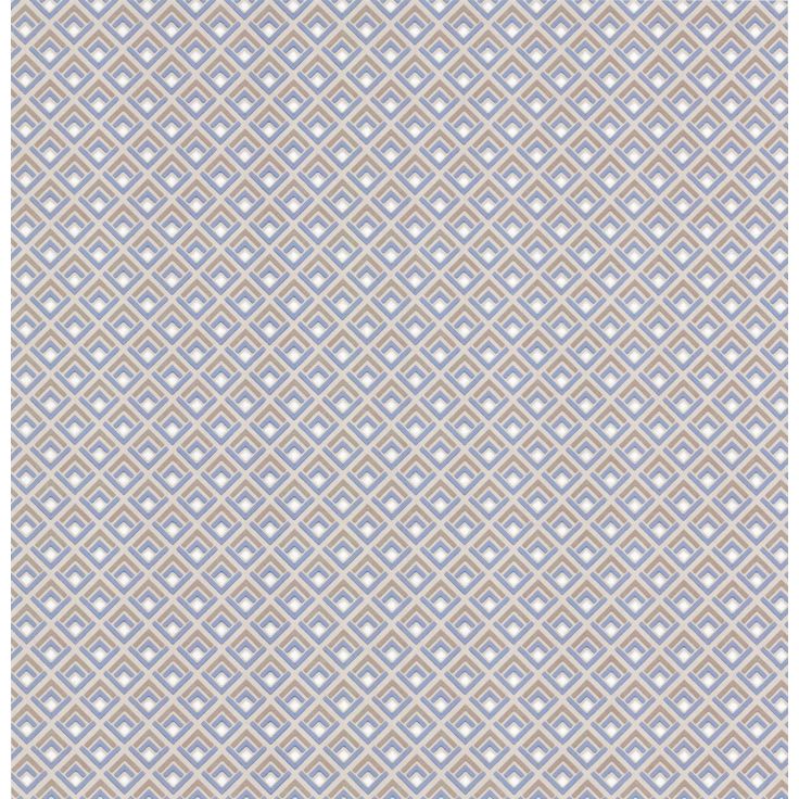 Tapetti 1838 Wallcoverings Gio, sininen, 0,52x10,05m
