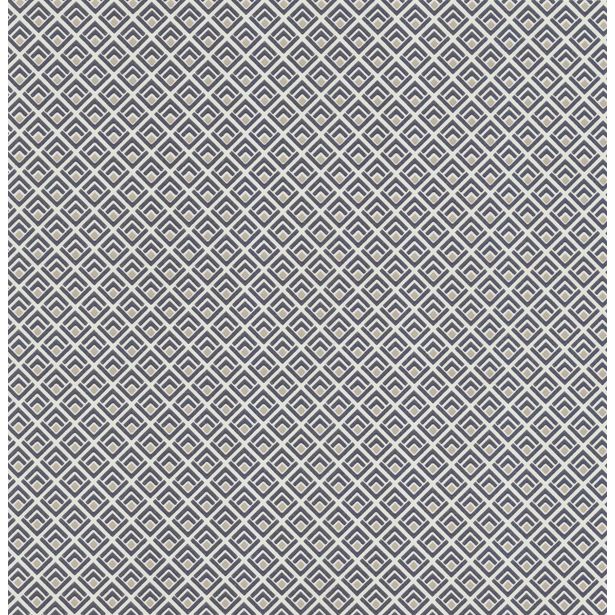 Tapetti 1838 Wallcoverings Gio, harmaa, 0,52x10,05m