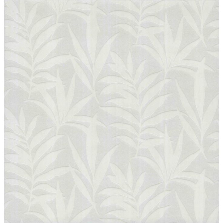 Tapetti 1838 Wallcoverings Verdi Flock, valkoinen, 0,52x10,05m