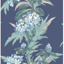 Tapetti 1838 Wallcoverings Aurora, sininen, 0,52x10,05m